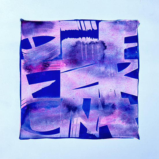 DIFFERENT, 2025, Cyanotype on Paper, 30cm x 30cm